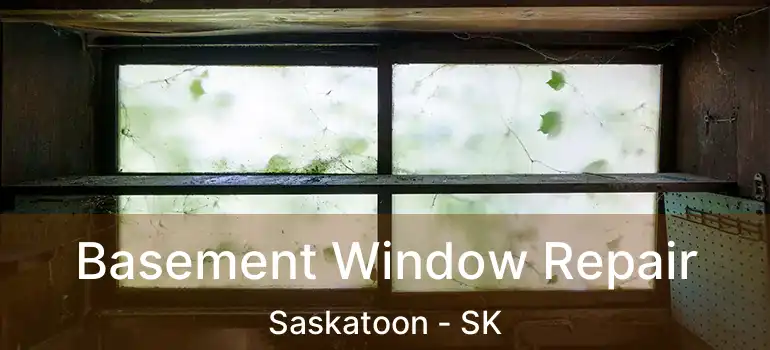  Basement Window Repair Saskatoon - SK