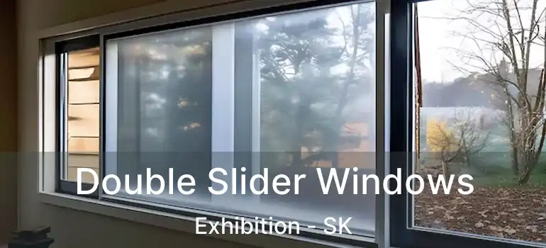  Double Slider Windows Exhibition - SK