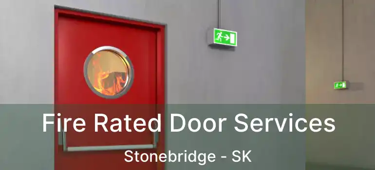  Fire Rated Door Services Stonebridge - SK