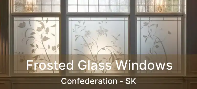  Frosted Glass Windows Confederation - SK