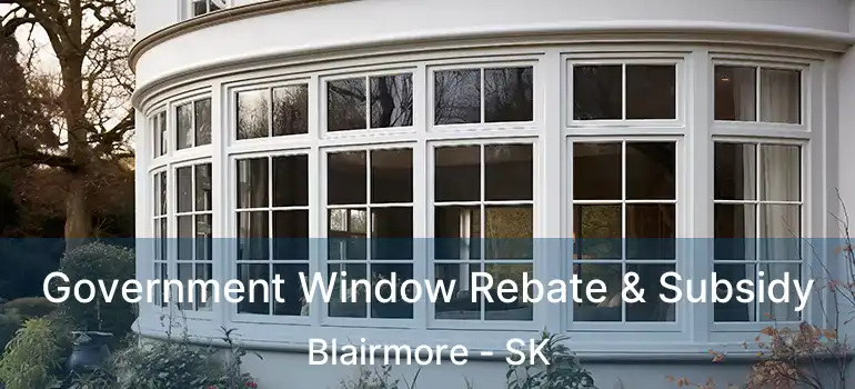  Government Window Rebate & Subsidy Blairmore - SK