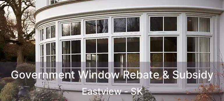  Government Window Rebate & Subsidy Eastview - SK
